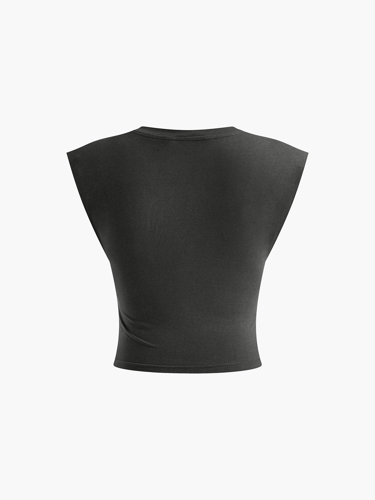 Cap Sleeve Tank Top-Chicvia