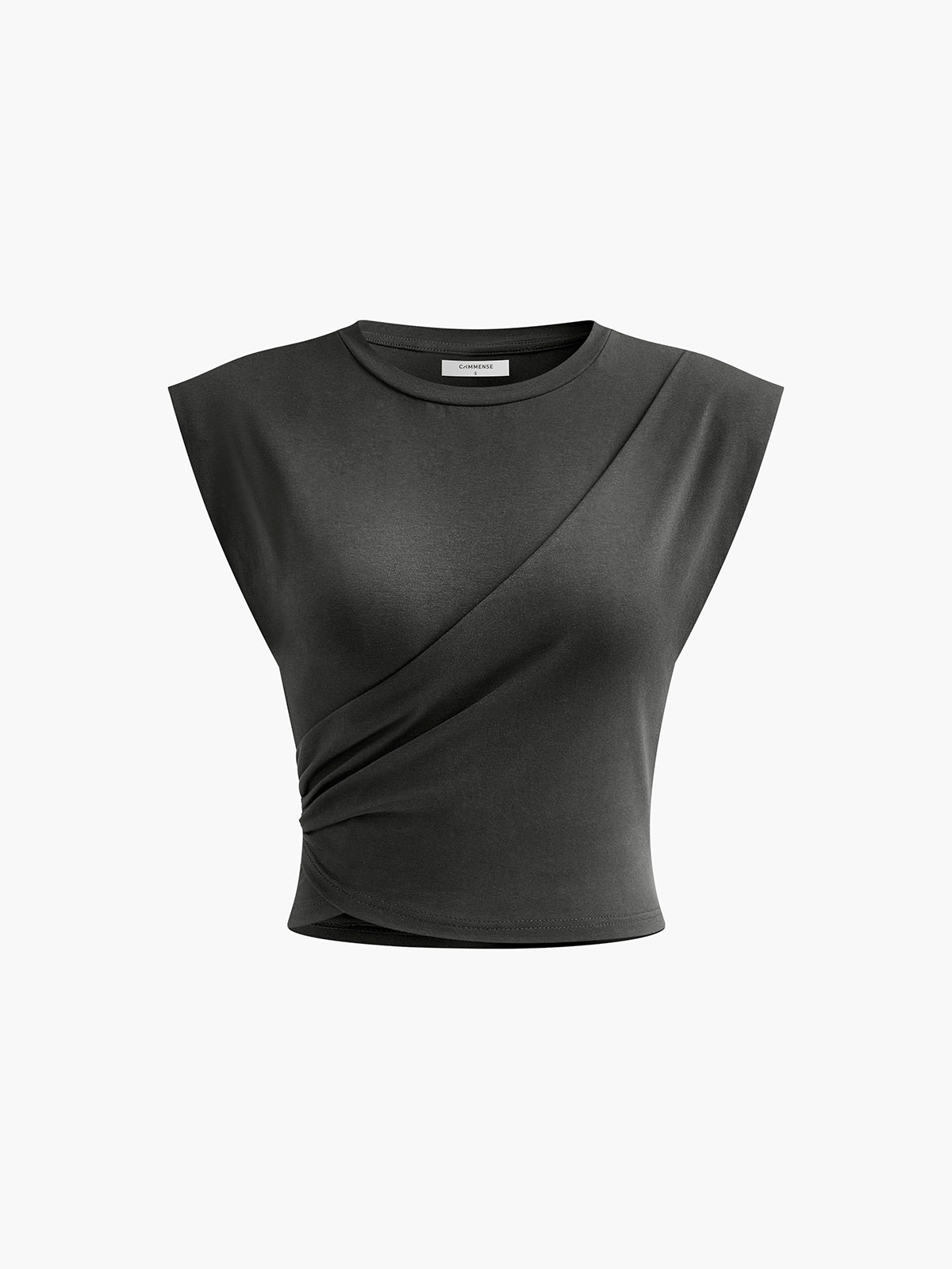 Cap Sleeve Tank Top-Chicvia