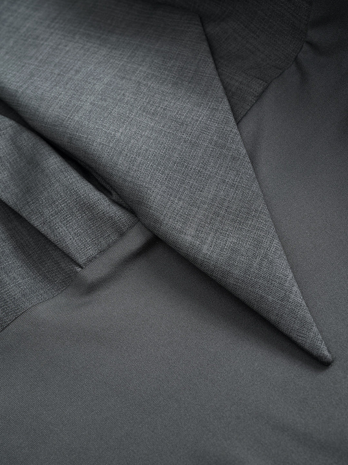 Long-Sleeve Blazer-Collar Bodysuit-Chicvia