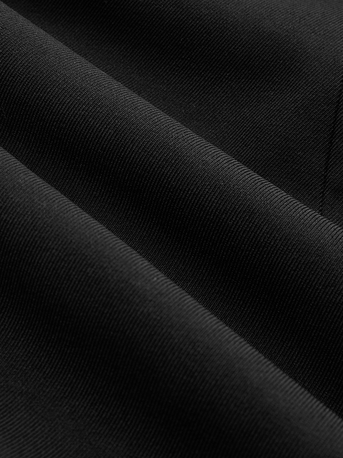 Long-Sleeve Blazer-Collar Bodysuit-Chicvia