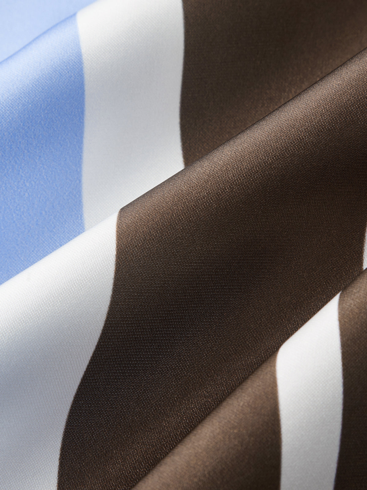 Halter Striped Satin Wrap Mini Dress-Chicvia