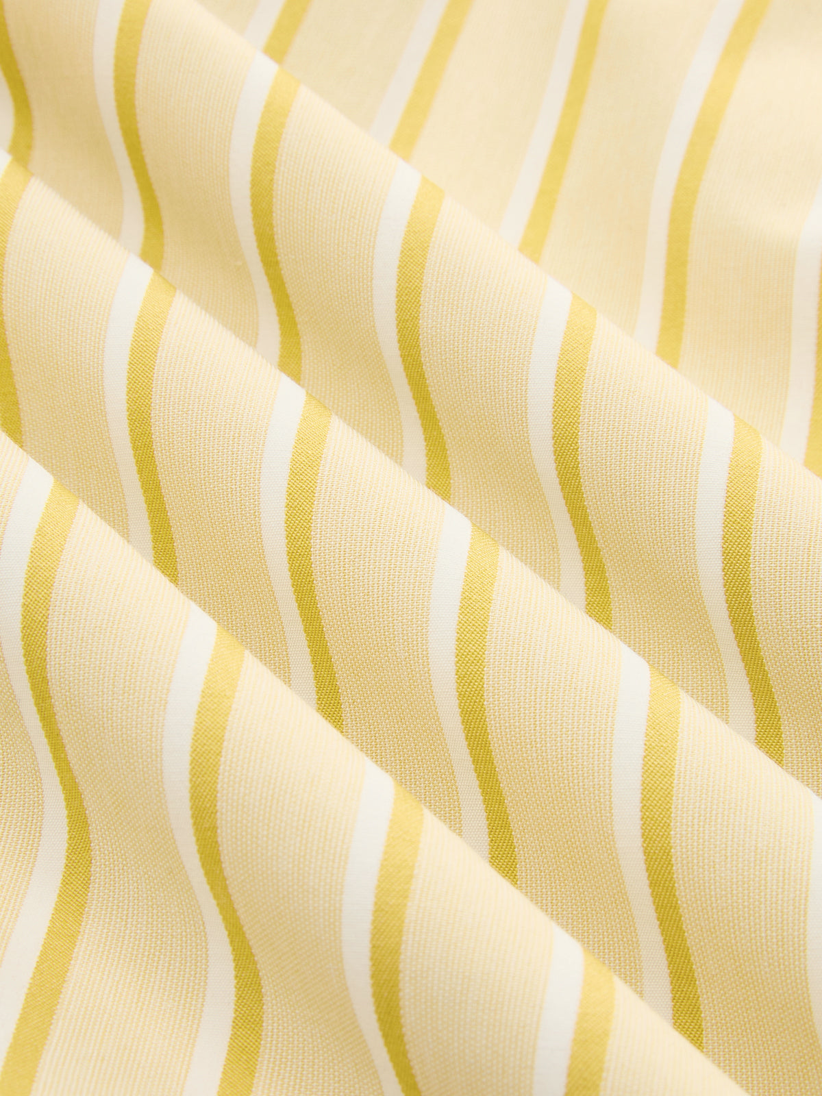 Cotton Striped Tie-Waist Shirt Dress-Chicvia