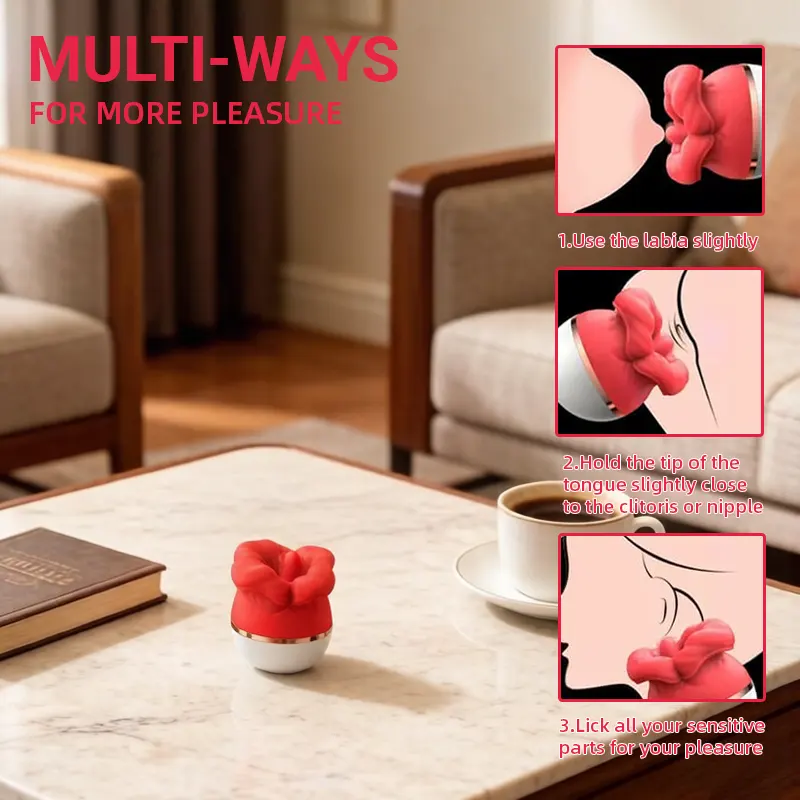 Dual Sensation Rose Vibrator