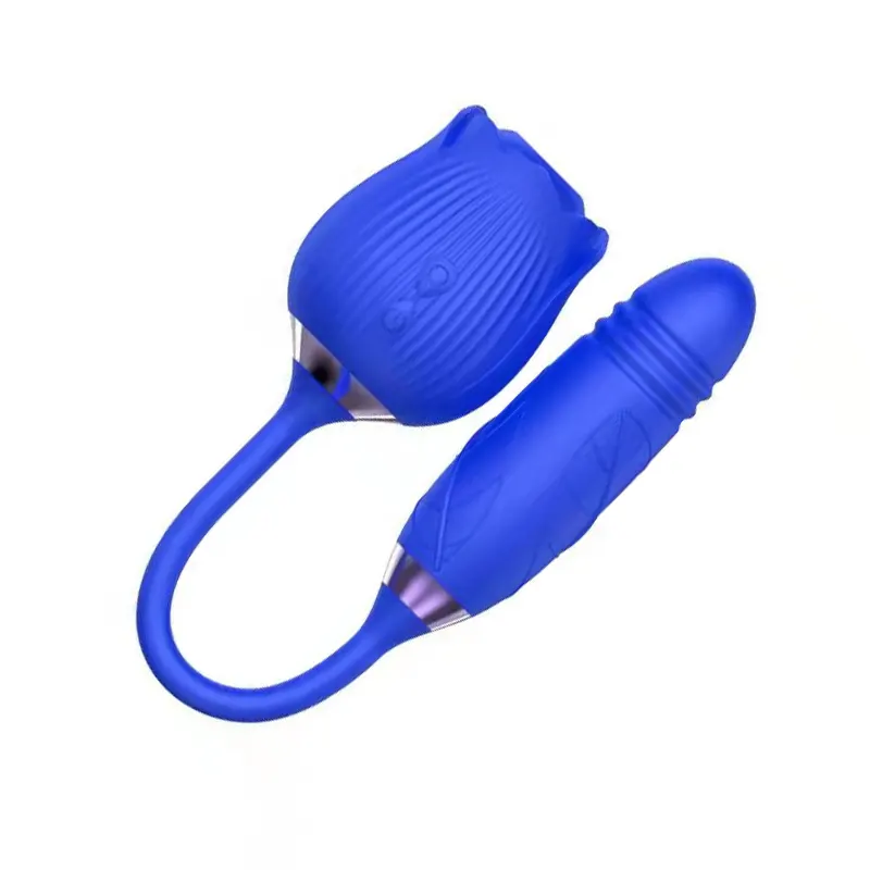 Rose Suction Thrusting Bullet Vibrator