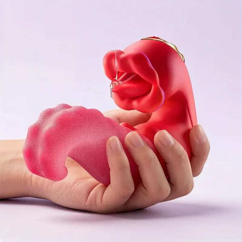 Rose Tongue 3-in-1 Vibrator