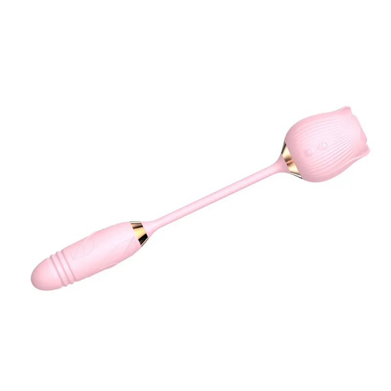 Rose Suction Thrusting Bullet Vibrator