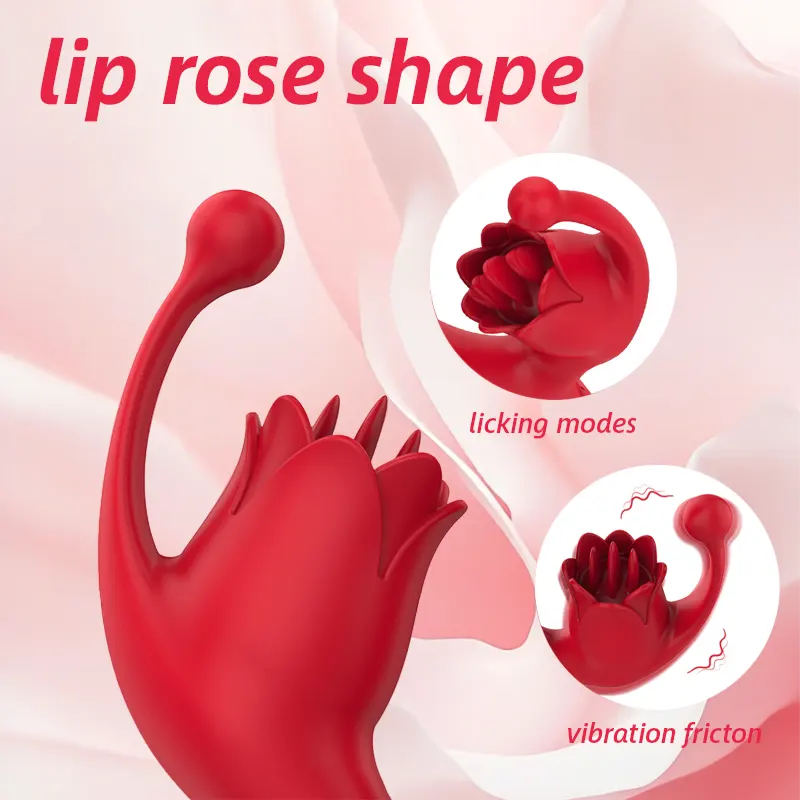 Rose Multi-Function Beaded Vibrator