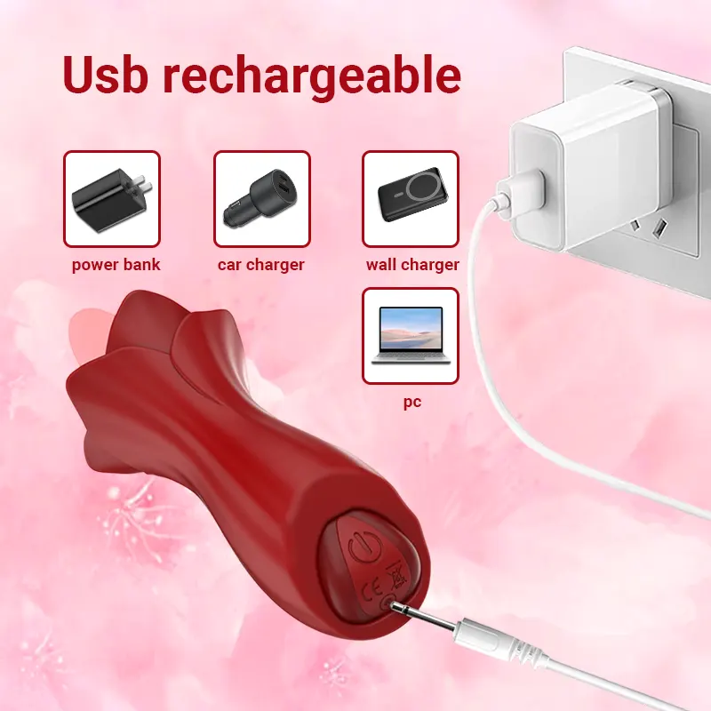 Rose Tongue Motion Vibrator