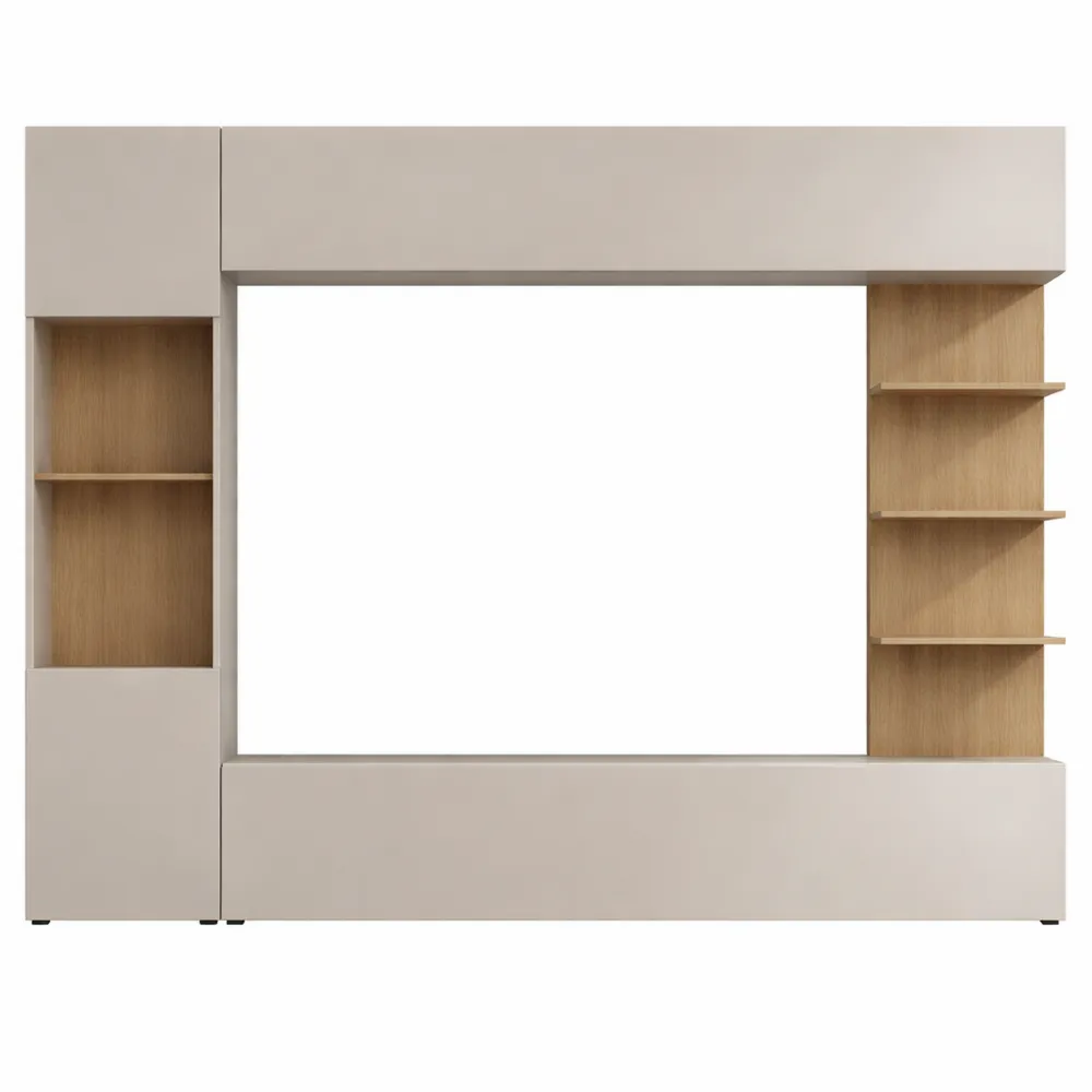 Ensemble de meubles de salon moderne avec rangement intégré