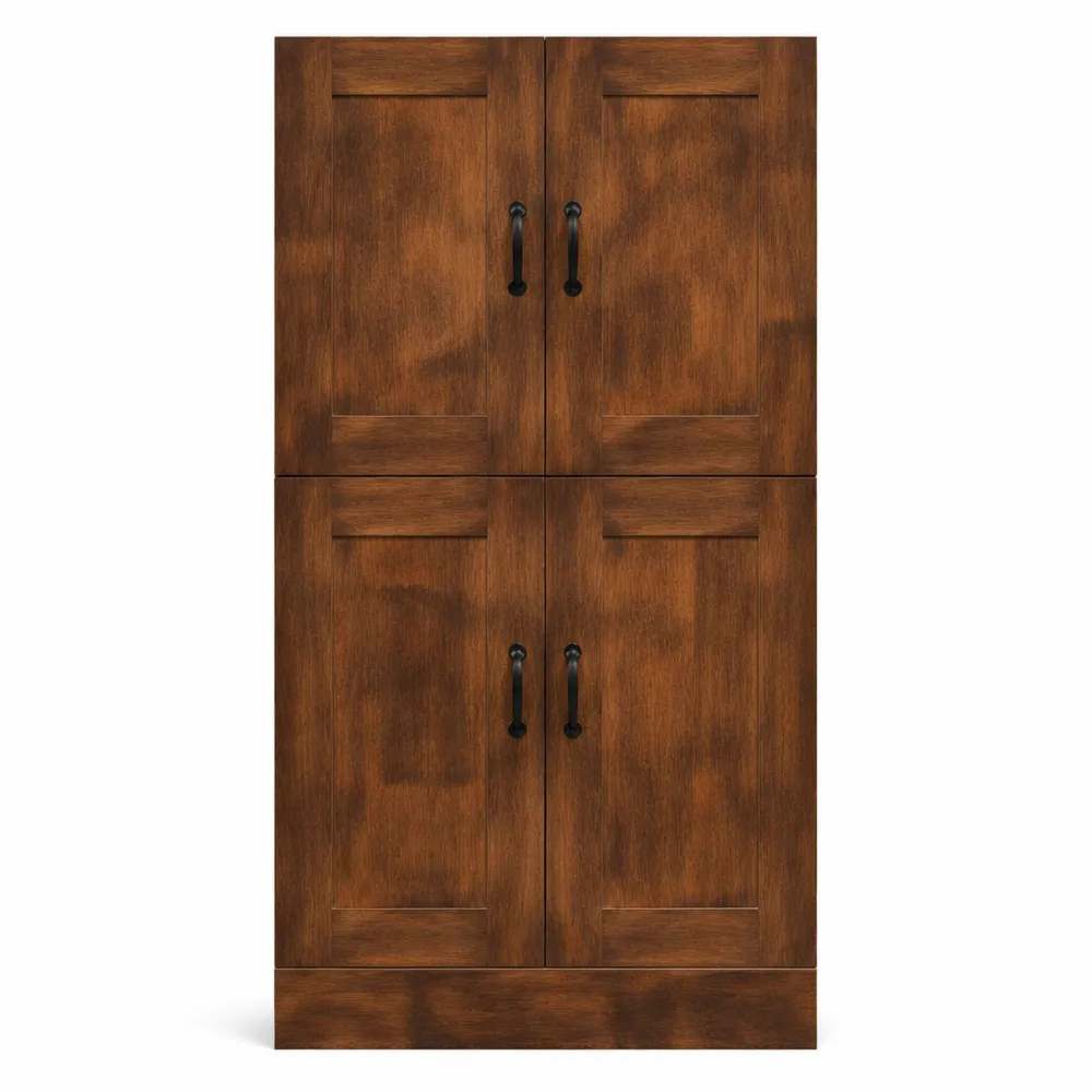 Armoire de Rangement Multifonctionnelle avec Étagères Réglables