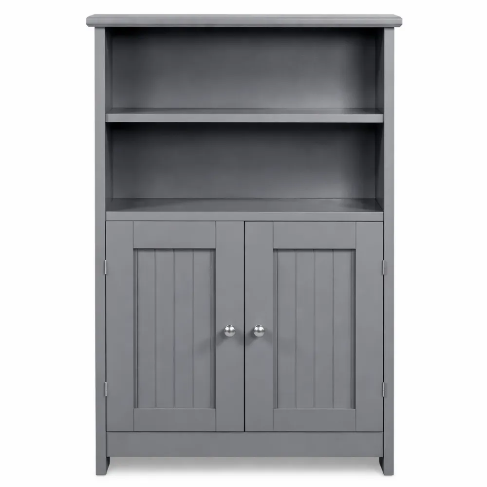 Armoire de rangement avec étagères réglables pour salle de bain et cuisine