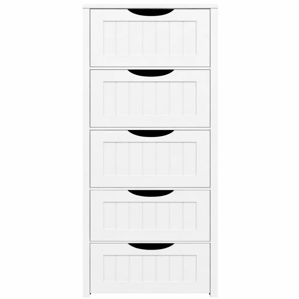 Armoire de Rangement avec 4 Tiroirs pour Salle de Bain