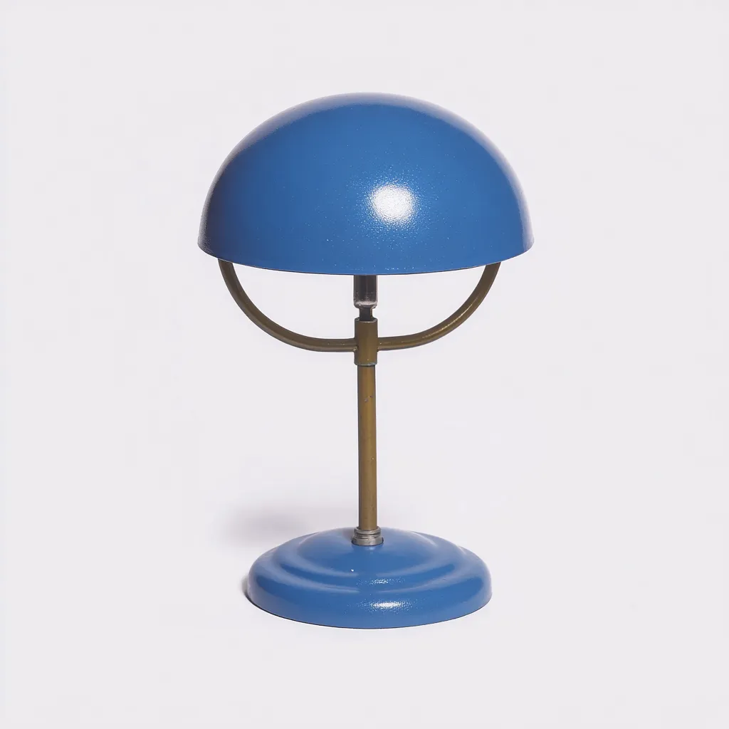 Lámpara de mesa-metal-metal-18x34 cm-azul-dorado-moderno-Bamboogonest