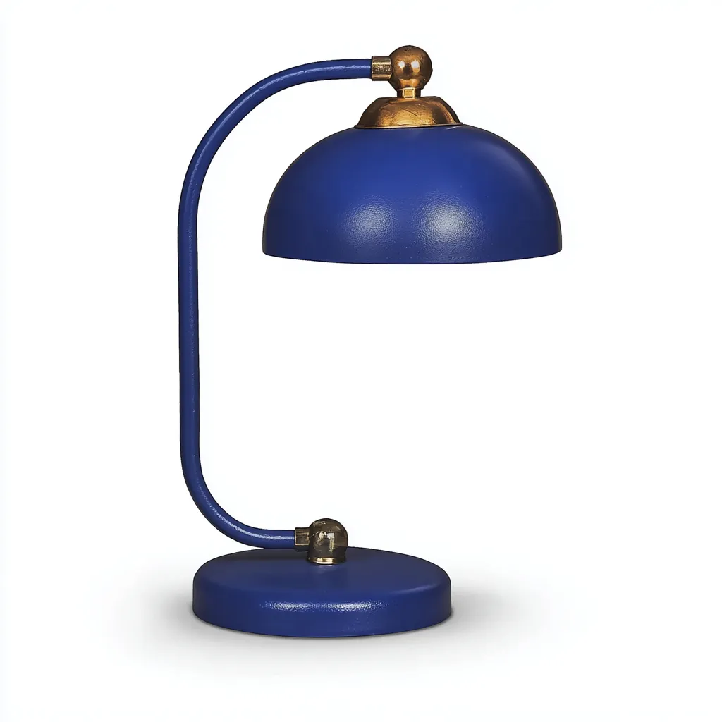 Lámpara de mesa-metal-metal-20x38 cm-azul-dorado-moderno-Bamboogonest