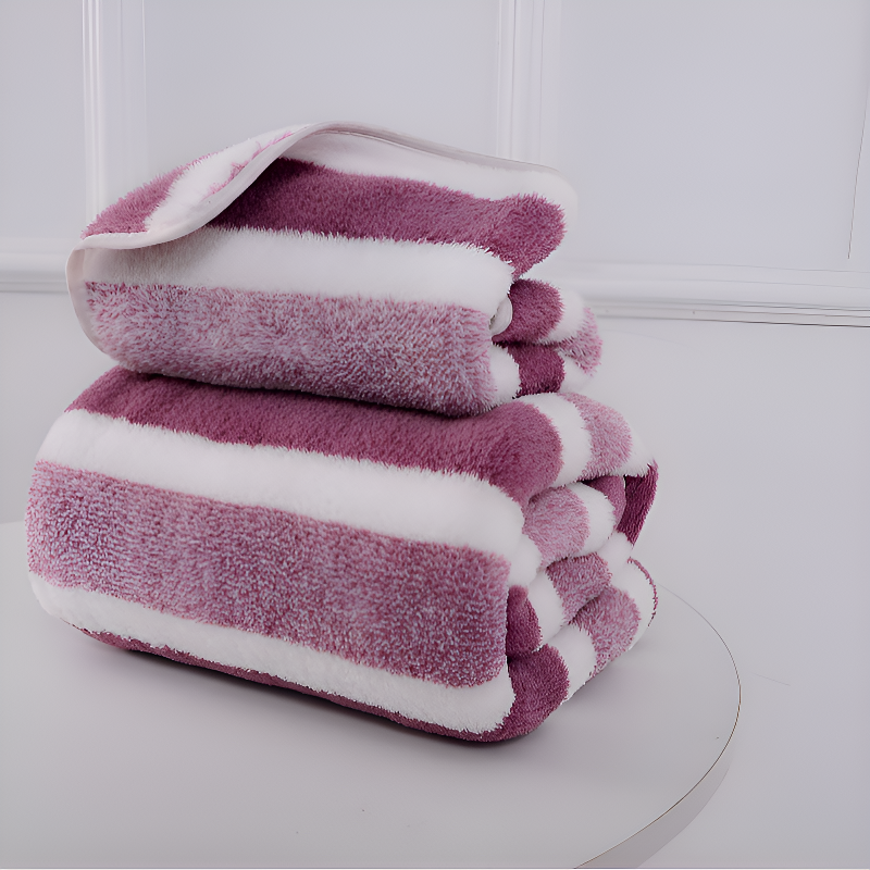 Haushalt Dickes Saugfähiges Breitstreifen-Handtuch