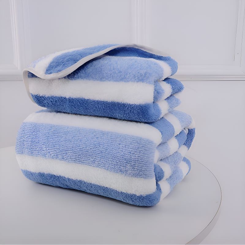 Haushalt Dickes Saugfähiges Breitstreifen-Handtuch