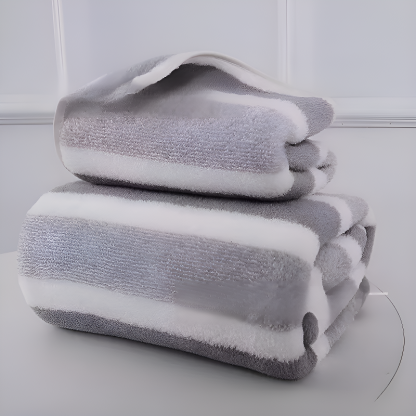 Haushalt Dickes Saugfähiges Breitstreifen-Handtuch