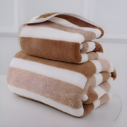 Haushalt Dickes Saugfähiges Breitstreifen-Handtuch