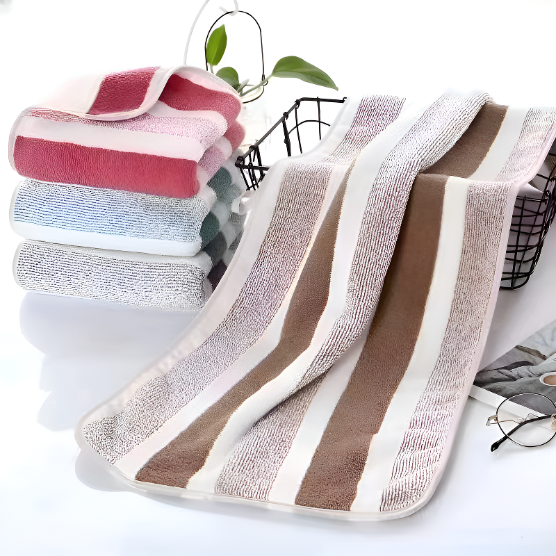 Haushalt Dickes Saugfähiges Breitstreifen-Handtuch