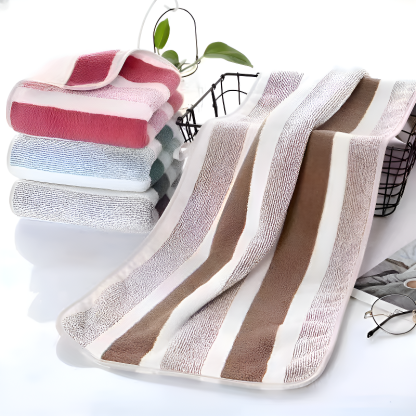Haushalt Dickes Saugfähiges Breitstreifen-Handtuch