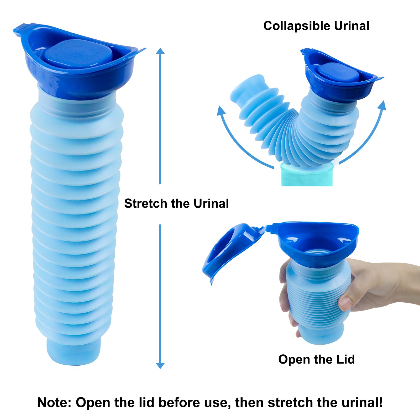 How to use: Open lid before stretching