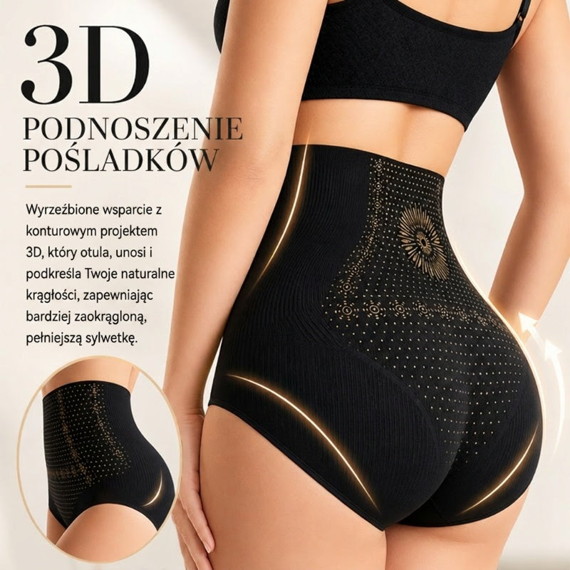 Damskie szorty modelujące z wysokim stanem