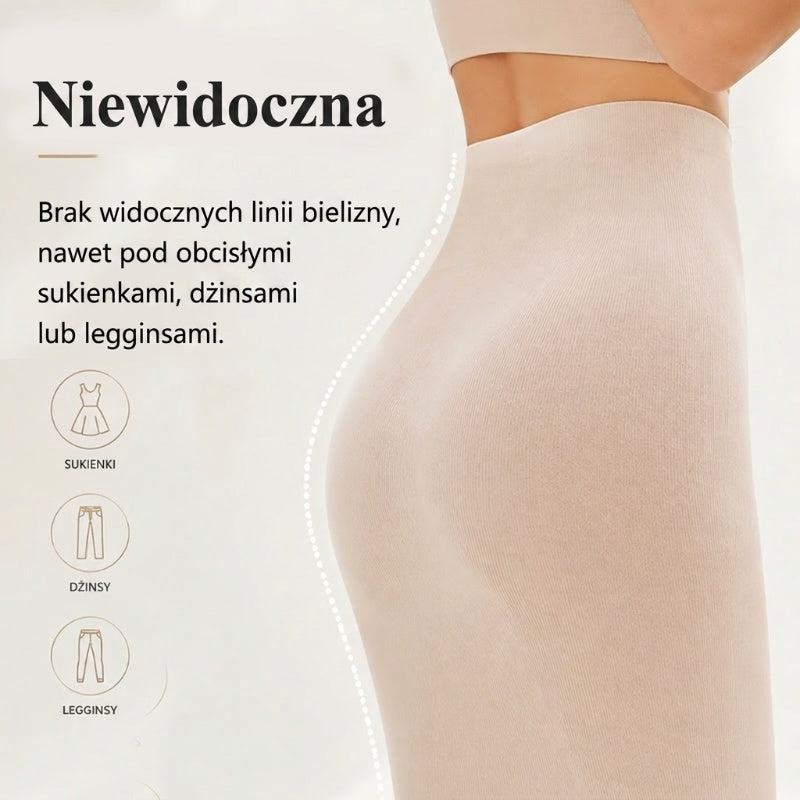 Damskie szorty modelujące z wysokim stanem