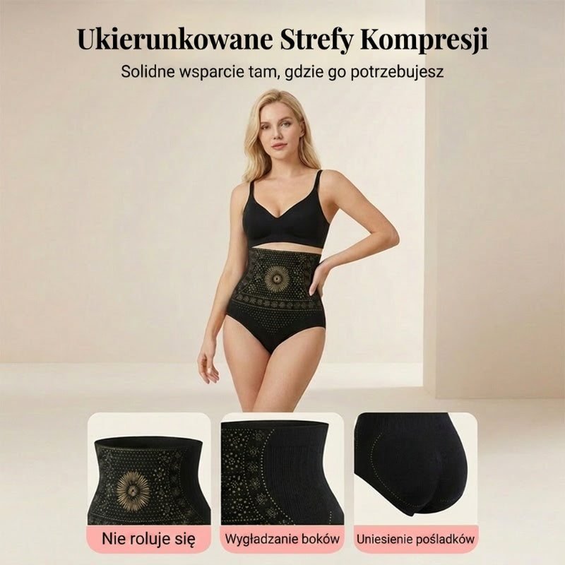 Damskie szorty modelujące z wysokim stanem
