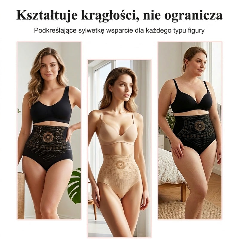 Damskie szorty modelujące z wysokim stanem