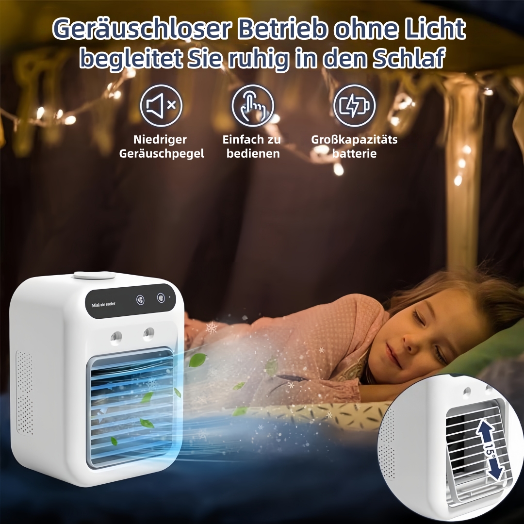 ❄️Begrenztes Angebot: 50 % Rabatt!❄️ Mini-Klimaanlage mit Kühl- und Befeuchtungsfunktion
