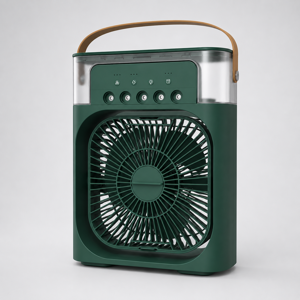 🏆Über 50.000 verkaufte Exemplare⚡ Tragbarer 4-in-1-Tischventilator mit Eisnebel