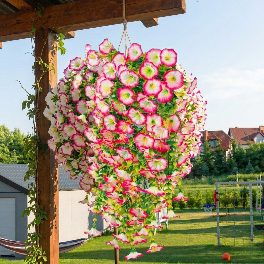 🔥Last Day 60% OFF🔥UV Resistant Hanging Artificial Morning Glory Vine🌺