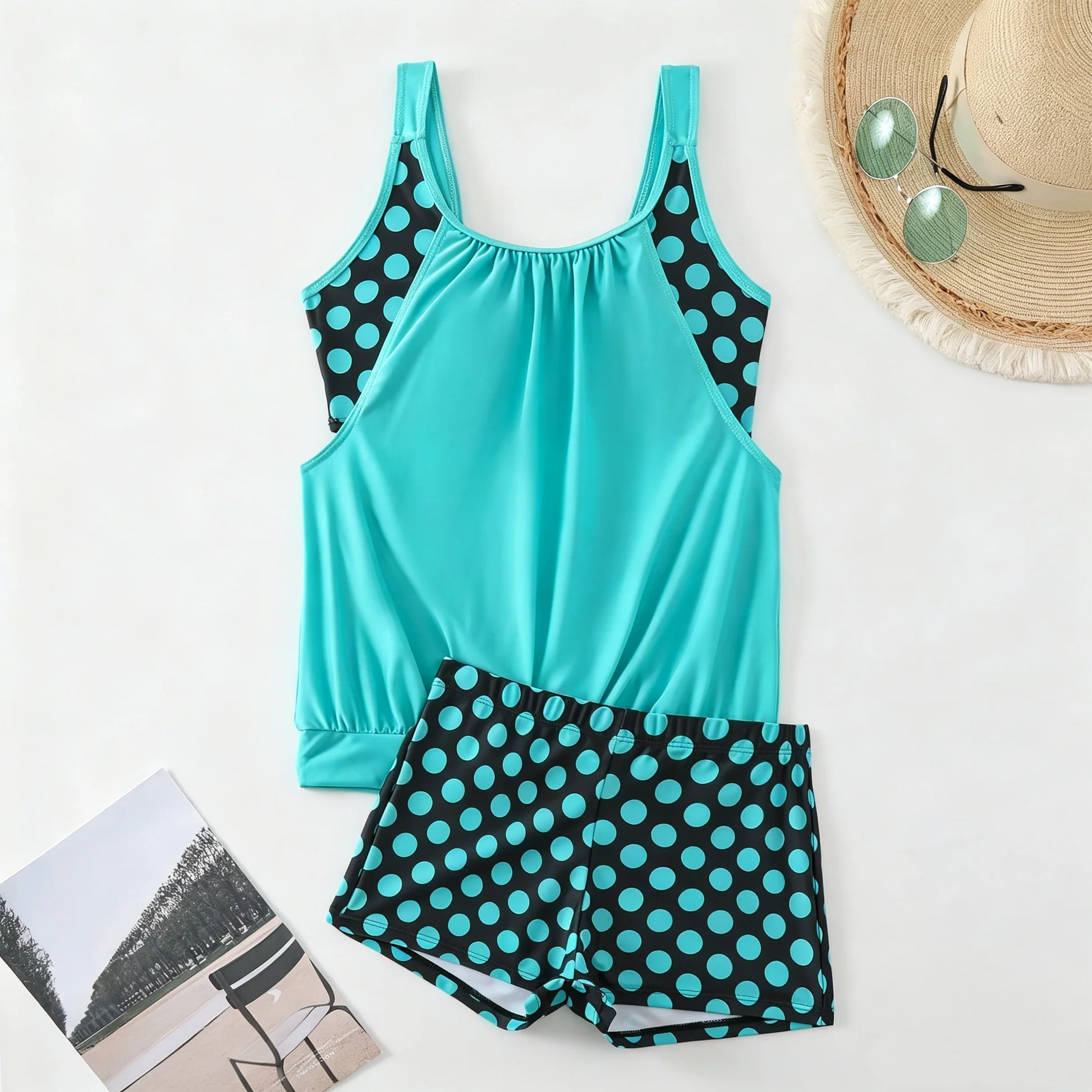 🔥LAST DAY 50% OFF👙 Polka Dot Bikini [S-3XL] – Retro Style | In Stock ⚫📏