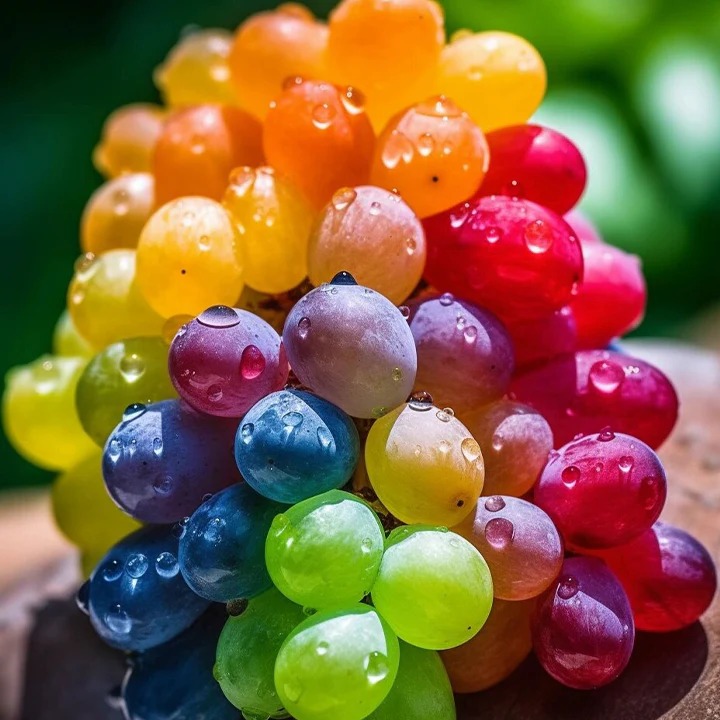 🔥 Über 62.000 Samen verkauft! 🍇 Samen der alten Sorte „Colorful Grape“.