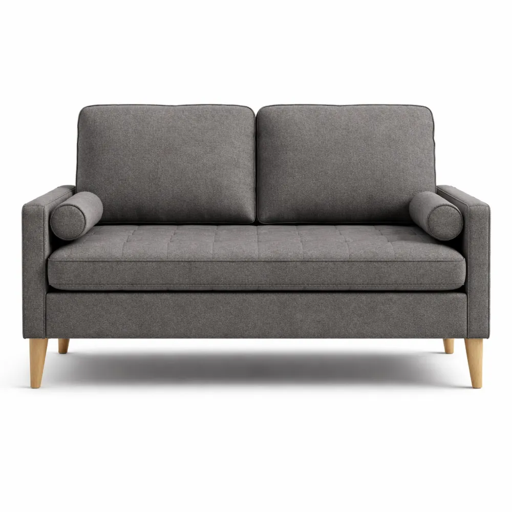 Petit canapé 2 places avec coussins pour intérieur