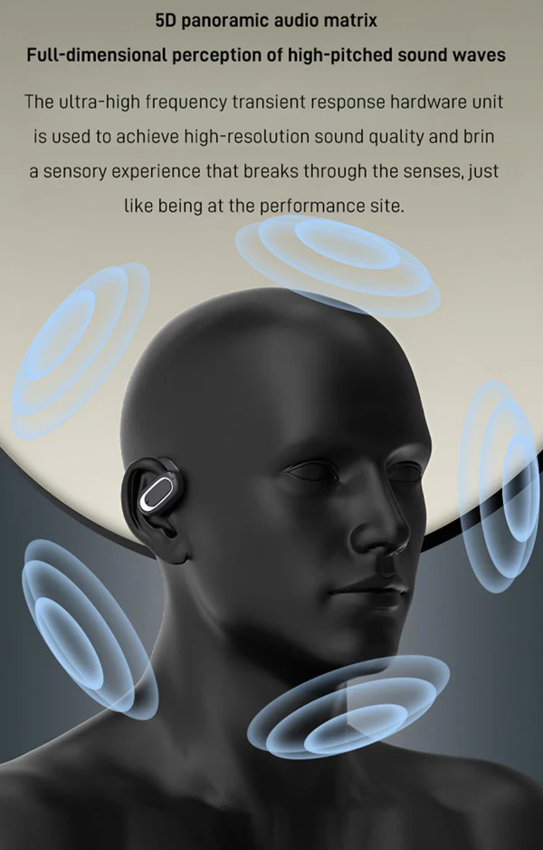 Bluetooth Headphones 3D Surround Open OWS