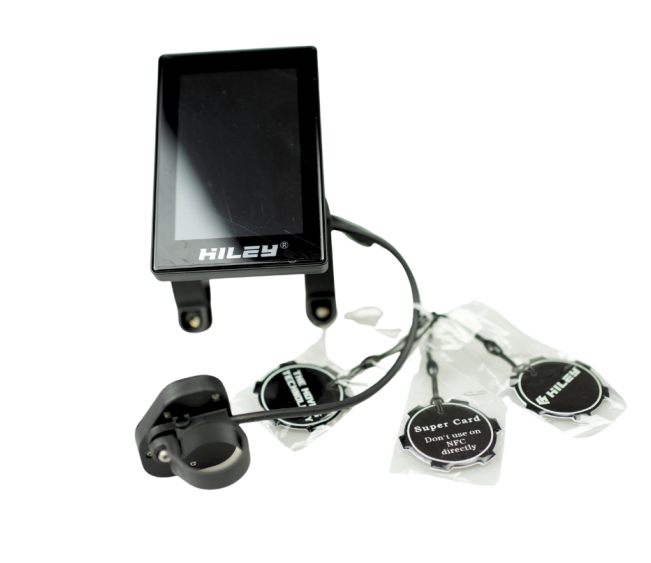 Display With 2 NFC Cards