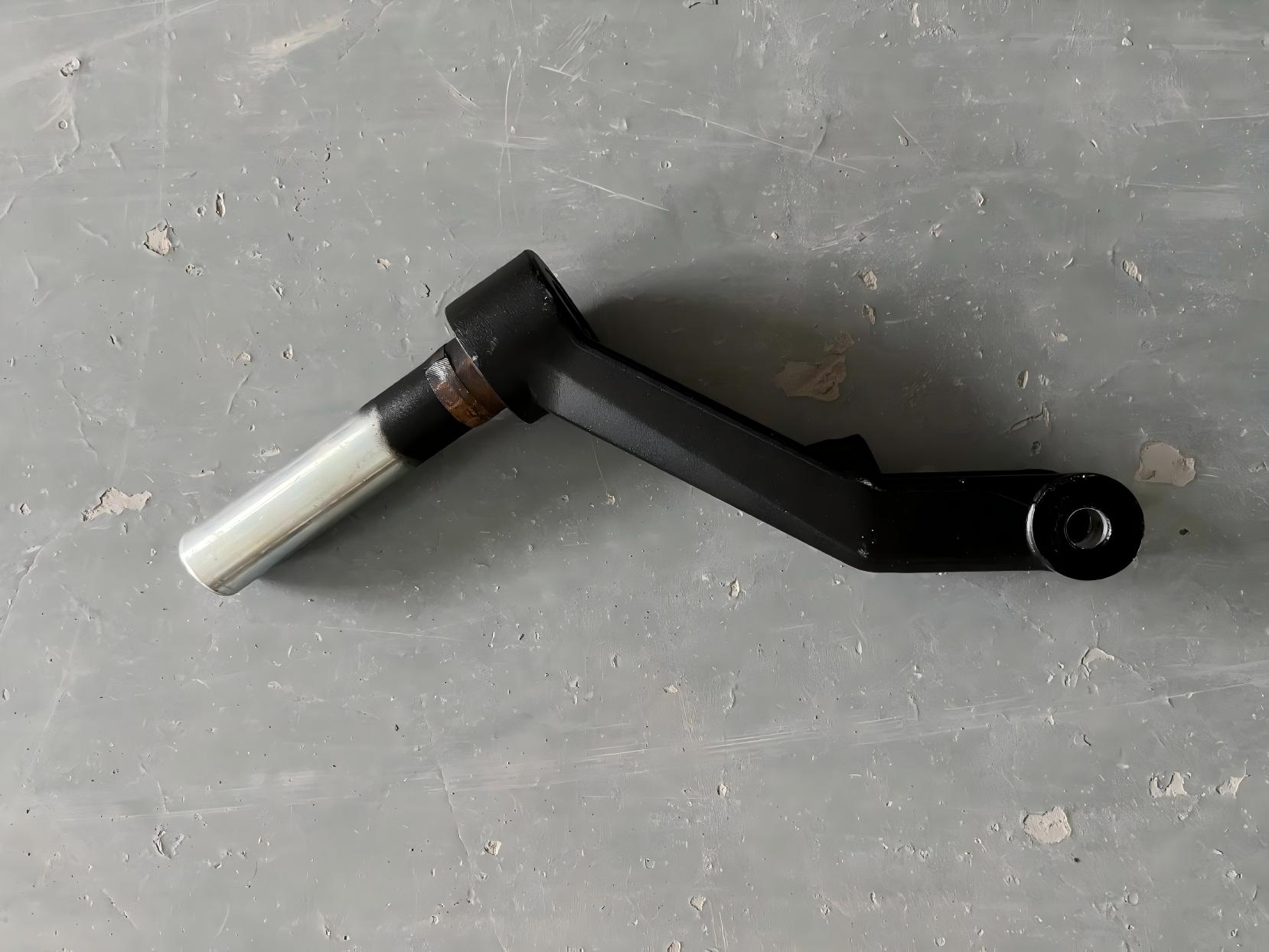 front suspension  connection with rod