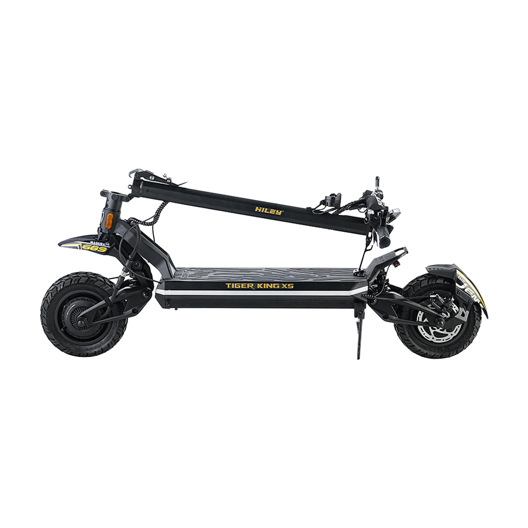 Hiley Tiger King XS Folding Electric Scooter 72V 2x3200W Dual Motor 40Ah Samsung Battery 100km/h Max Speed 130km Range