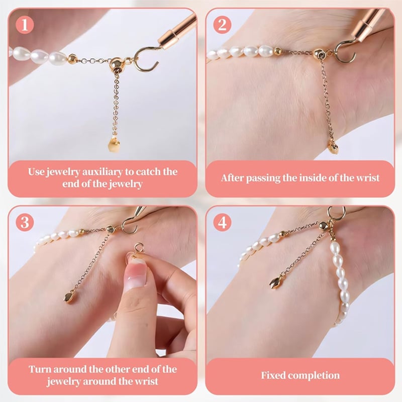 🔥2026 Sale🔥2 IN 1Retractable Bracelet Helper & Jewelry Grabber