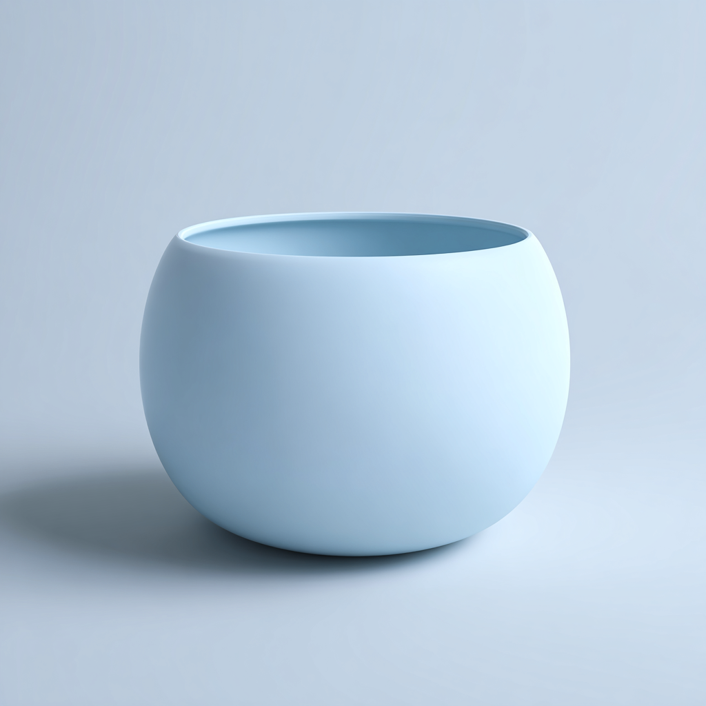 Vaso per piante vaso singolo resina 32x32x28 cm - azzurro - design moderno-Nookmyyard
