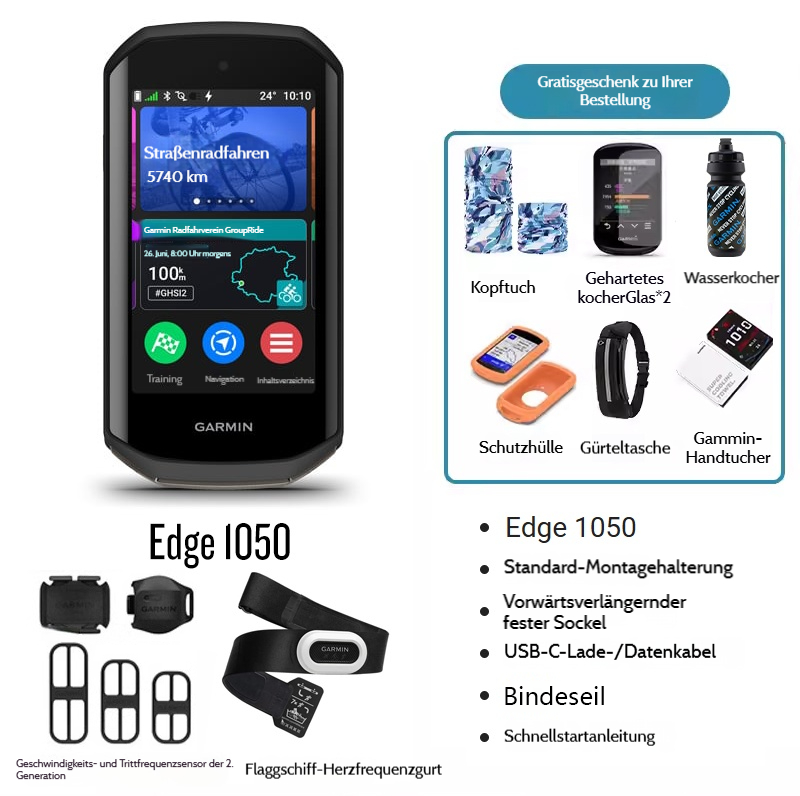 Garmin intelligens GPS-es kerékpáros komputer országúti és hegyi kerékpárokhoz