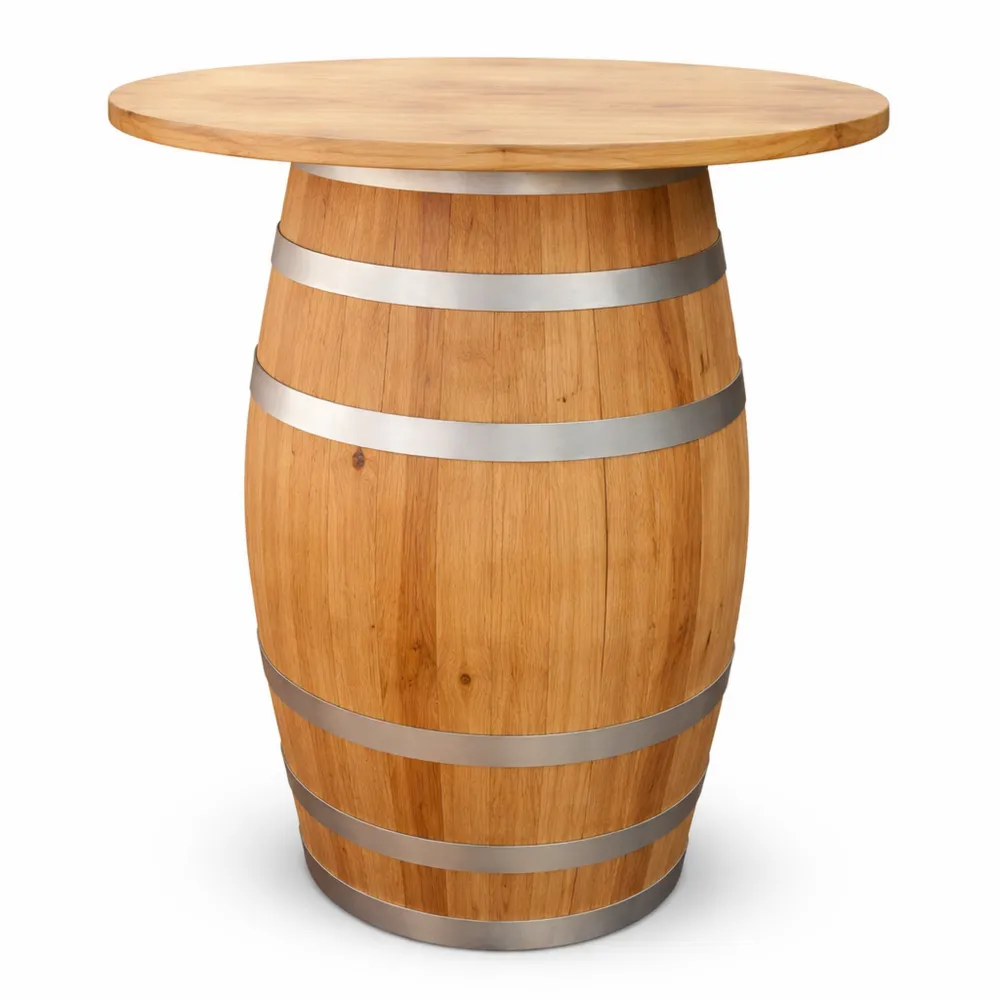 Table tonneau pour bar ou cave à vin