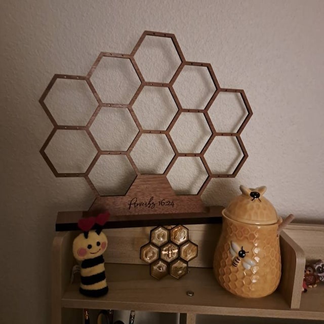 🐝 Stained Glass Bee Sun Catcher