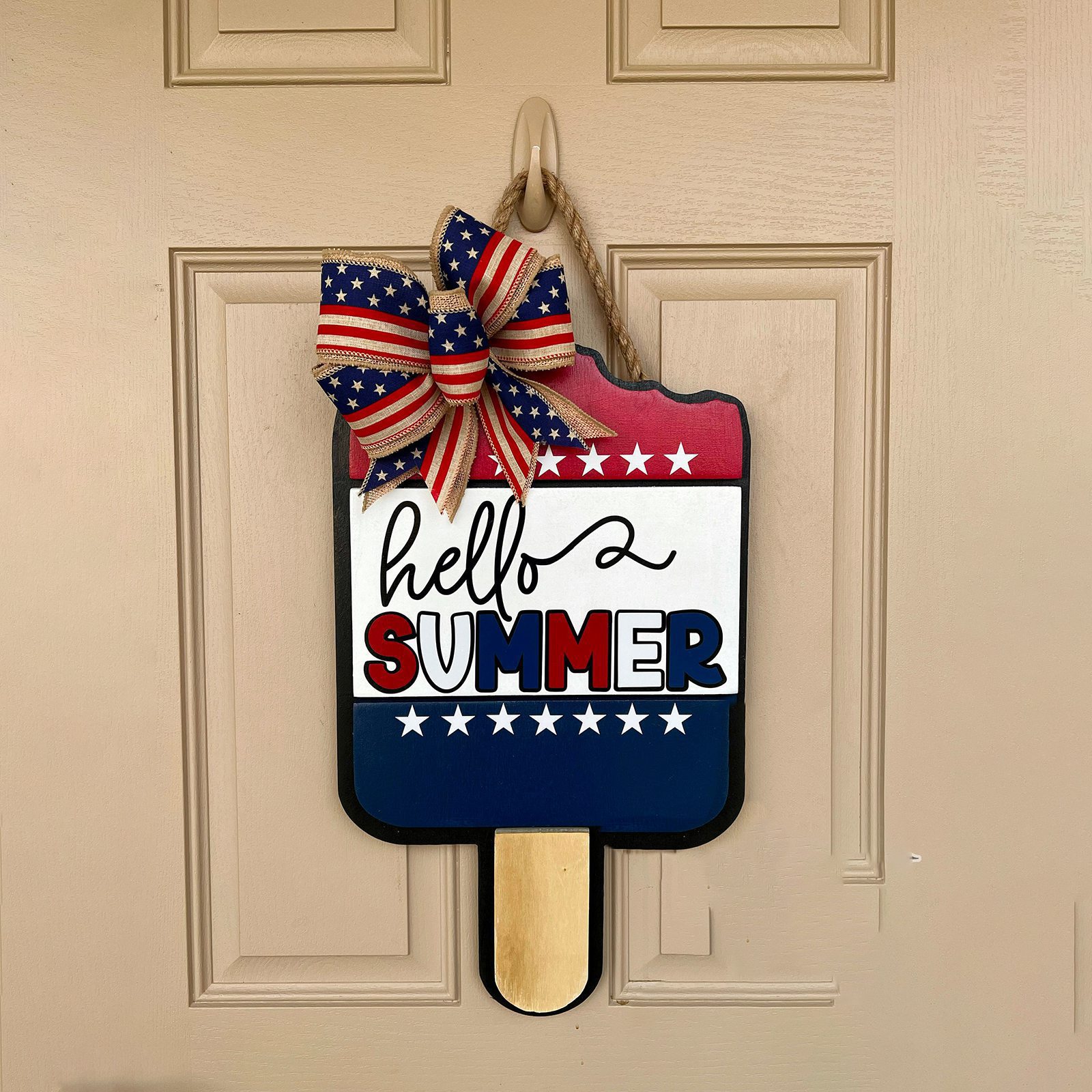 💥Summer Popsicle Decoration Hanging Sign