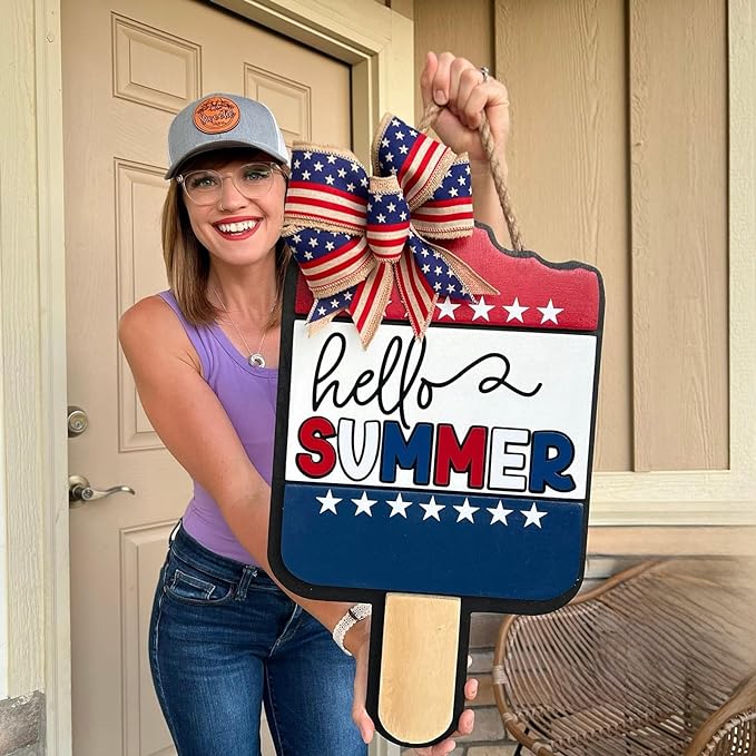 💥Summer Popsicle Decoration Hanging Sign