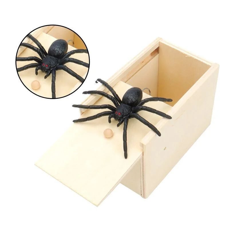 🎁Hot Sale Promotion-49% OFF🤣-Super Funny Crazy Prank Gift Box Spider