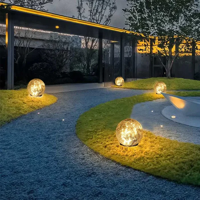 BUY 2 FREE SHIPPING🔥 - Cracked Hockey Puck Solar Light✨