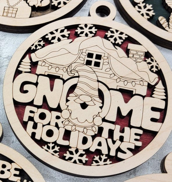 🥳Fun Christmas Pun Ornament Bundle Package 🎄Christmas Tree Hanging Decoration