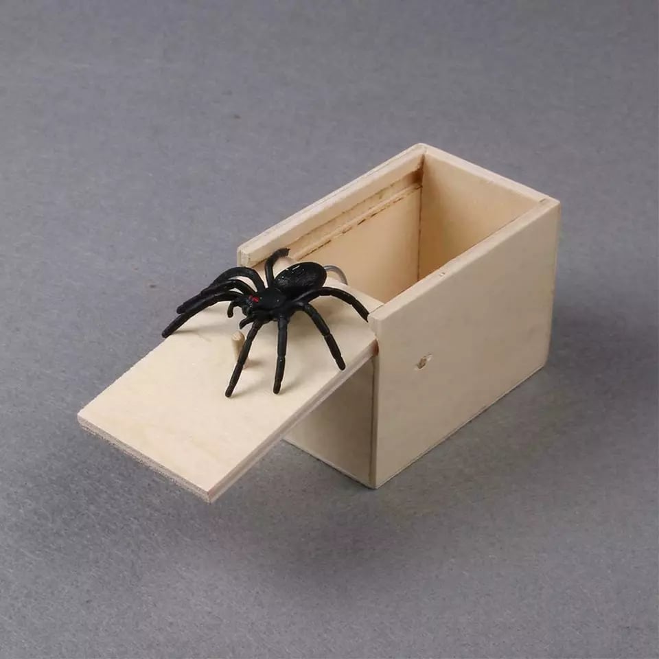 🎁Hot Sale Promotion-49% OFF🤣-Super Funny Crazy Prank Gift Box Spider